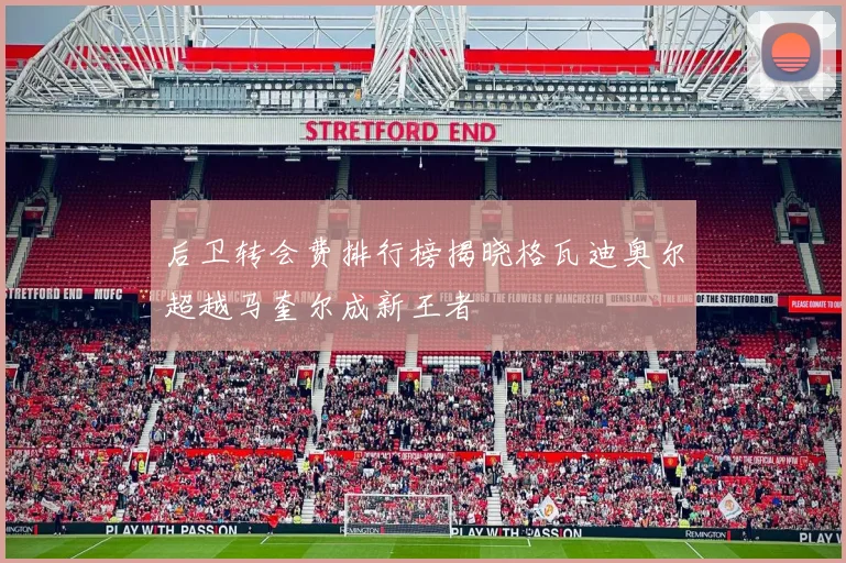 后卫转会费排行榜揭晓格瓦迪奥尔超越马奎尔成新王者